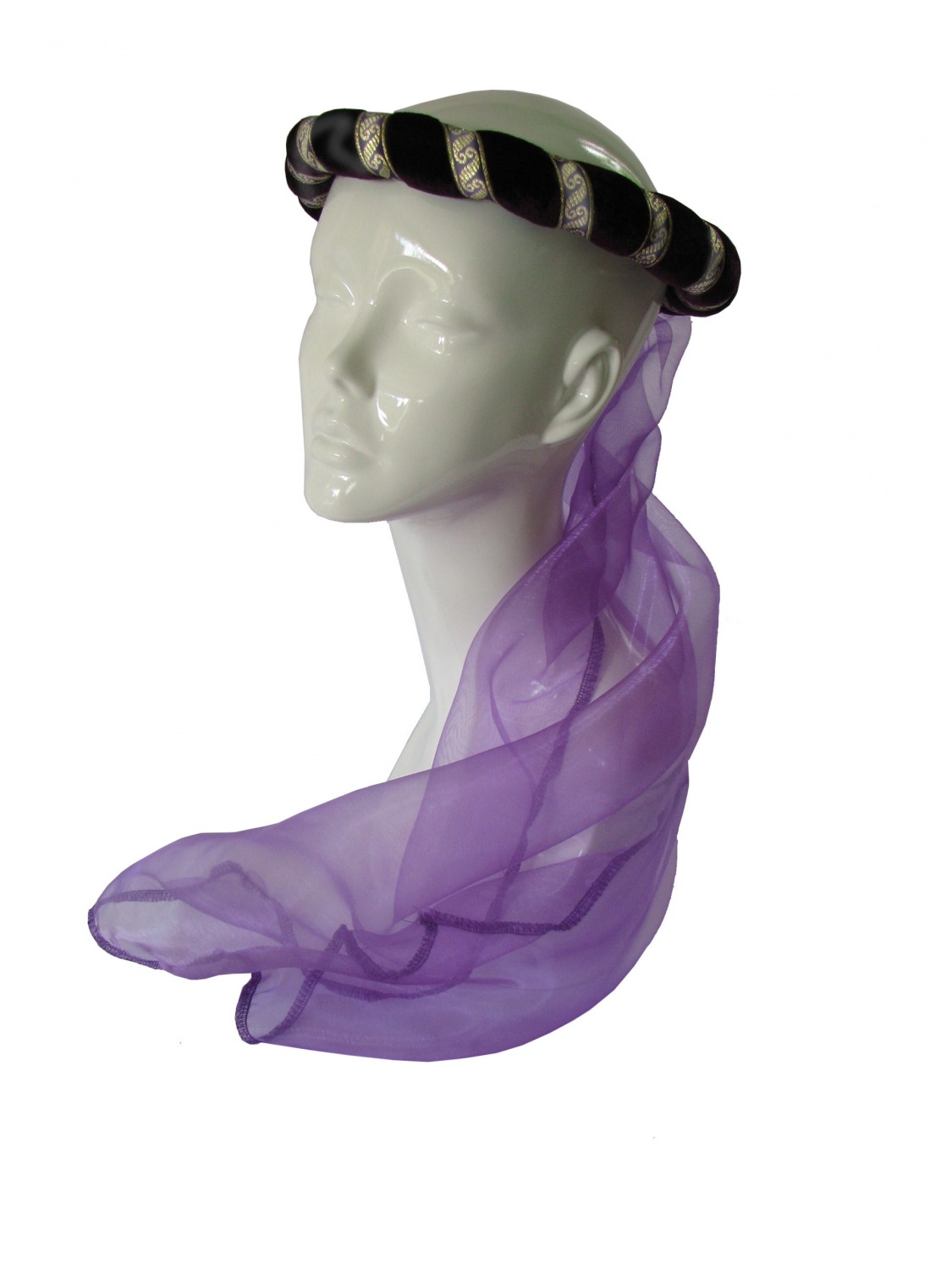 Ladies Medieval Renaissance Costume and Headdress Size 6 - 8 Image